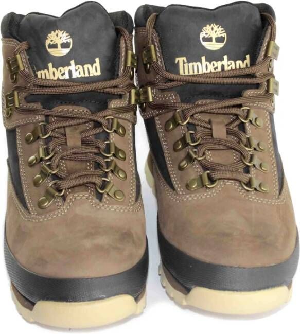 Timberland Mid Hiker Bruine Leren Laarzen Brown Heren