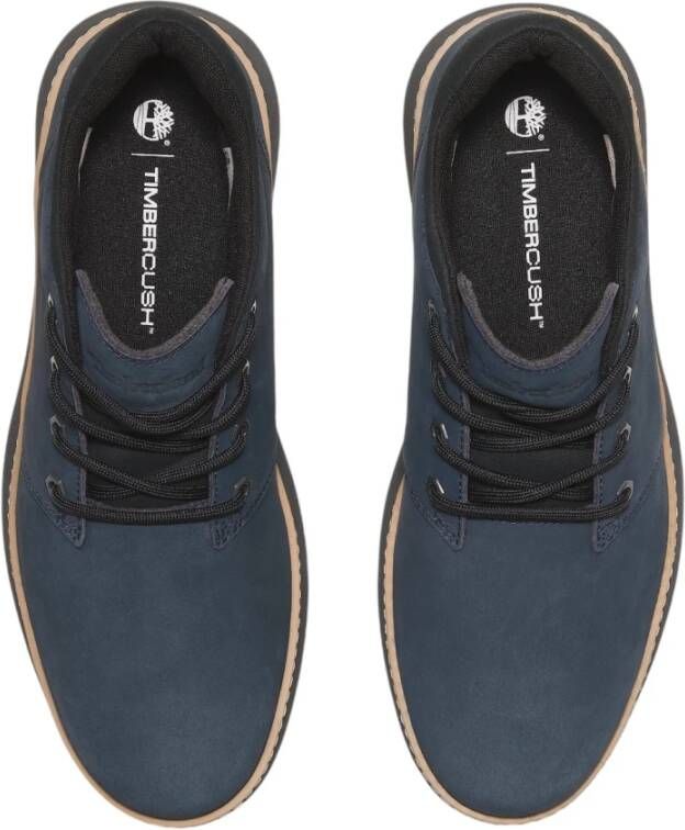 Timberland Mid Lace Up Chukka Boot Navy Blue Heren