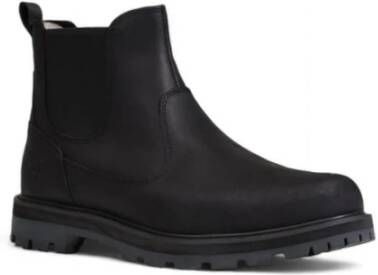 Timberland Nubuck Leren Laars Mannen Collectie Black Heren