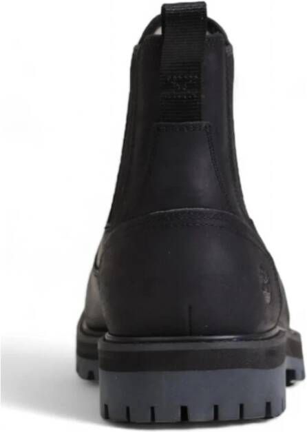 Timberland Nubuck Leren Laars Mannen Collectie Black Heren