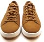 Timberland Nubuck Leren Zomer Sneaker Witte Zool Brown Heren - Thumbnail 3