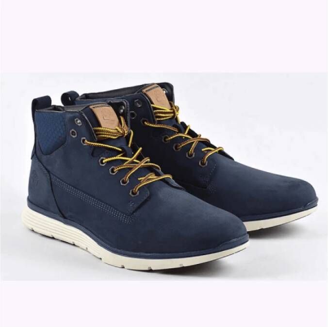 Timberland Ortholite Leren Herenlaarzen Blue Heren