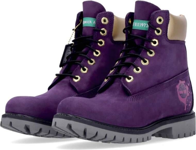 Timberland Paarse Royalty Hip Hop Laars Purple Heren