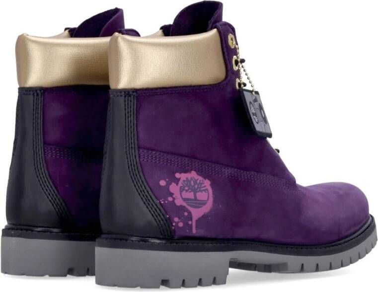 Timberland Paarse Royalty Hip Hop Laars Purple Heren