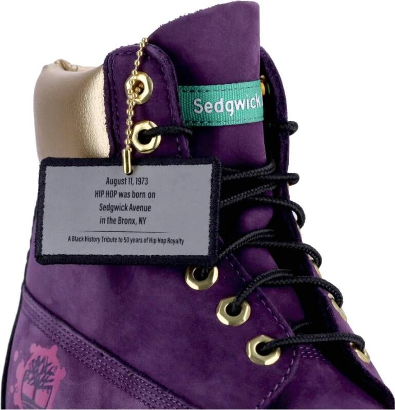 Timberland Paarse Royalty Hip Hop Laars Purple Heren