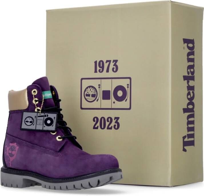 Timberland Paarse Royalty Hip Hop Laars Purple Heren