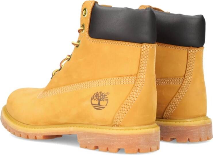 Timberland Premium Camel Leren Enkellaarzen Brown Dames