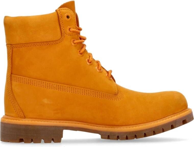 Timberland Premium Dark Cheddar Laars Yellow Heren