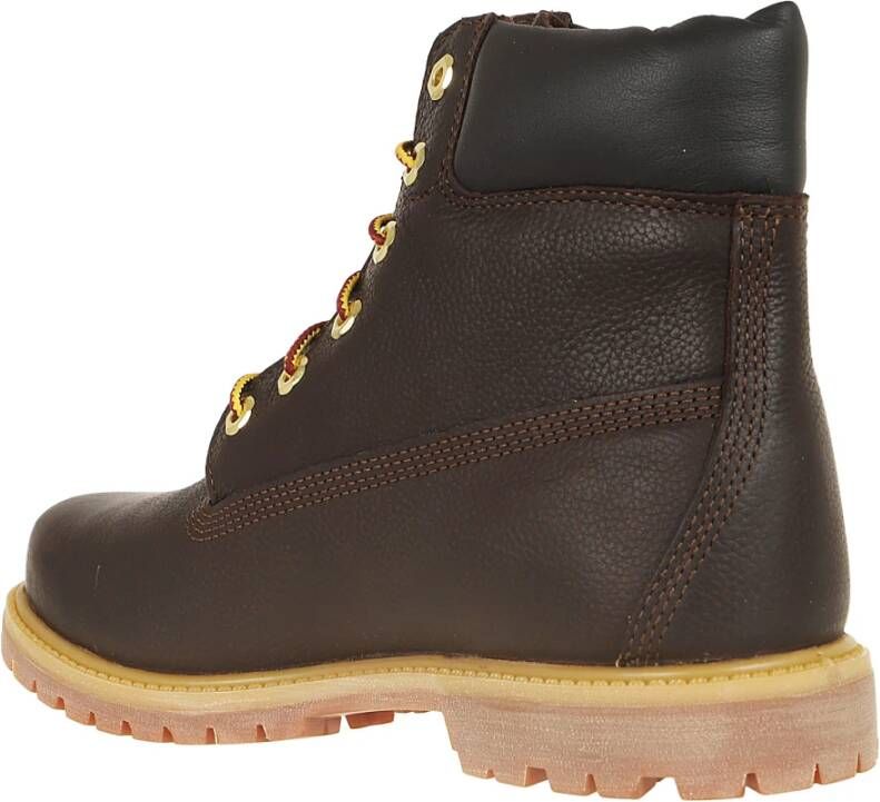 Timberland Premium Donkerbruine Volnerf Laarzen Brown Dames