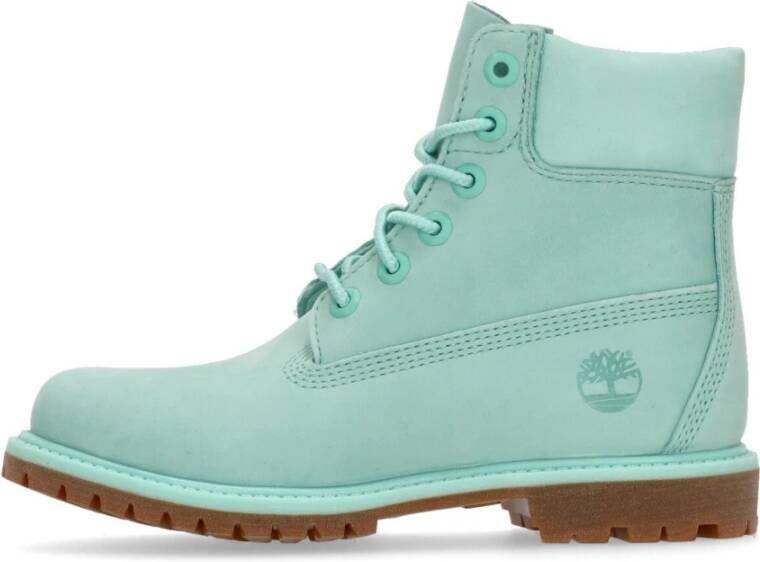 Timberland Premium Holiday Teal Hoge Laars Blue Dames