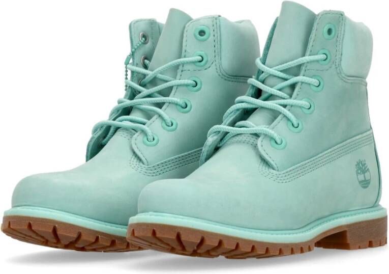 Timberland Premium Holiday Teal Hoge Laars Blue Dames