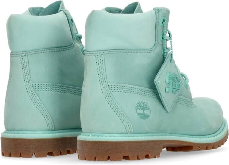 Timberland Premium Holiday Teal Hoge Laars Blue Dames