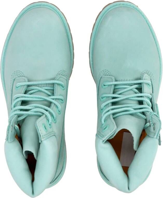 Timberland Premium Holiday Teal Hoge Laars Blue Dames