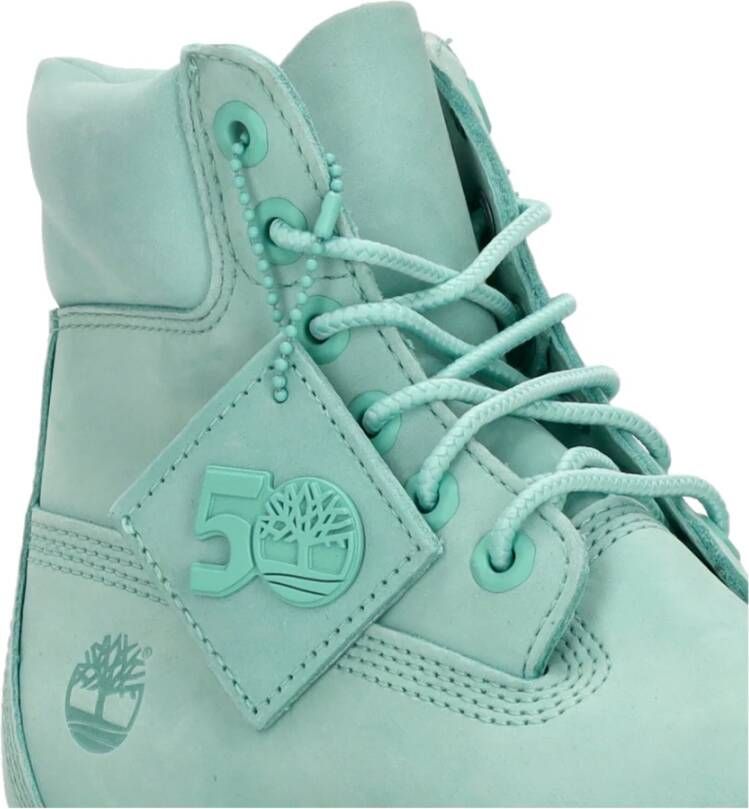 Timberland Premium Holiday Teal Hoge Laars Blue Dames