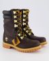 Timberland Premium Tall Lace Laarzen Brown Heren - Thumbnail 4