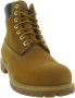 Timberland Beige Leren Enkellaarsjes met Veters Beige Heren - Thumbnail 7