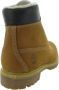 Timberland Beige Leren Enkellaarsjes met Veters Beige Heren - Thumbnail 9