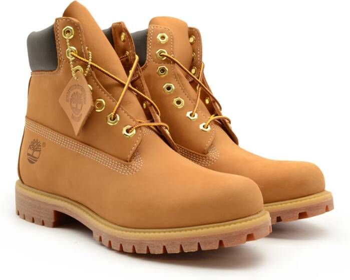 Timberland Premium Waterdichte Veterschoen Brown Heren