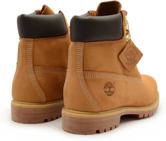 Timberland Premium Waterdichte Veterschoen Brown Heren