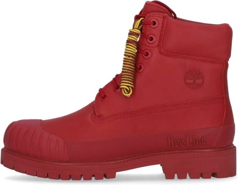 Timberland Premium Waterdichte Veterschoen Red Heren