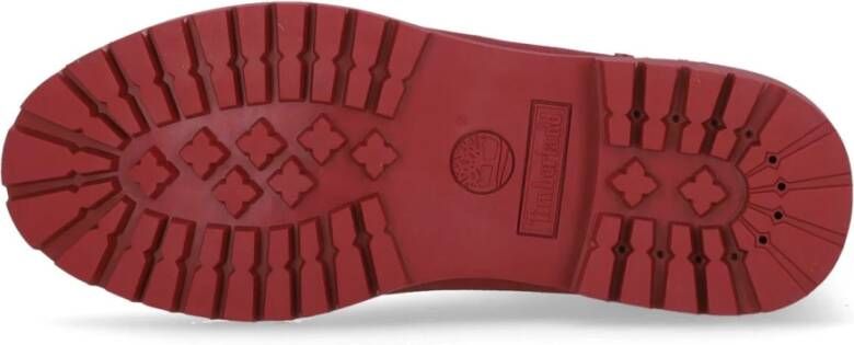 Timberland Premium Waterdichte Veterschoen Red Heren