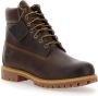 Timberland Premium Waterdichte Veterschoenen Bruin Brown Heren - Thumbnail 7