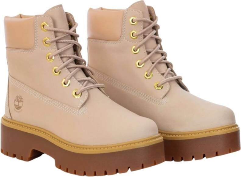 Timberland Roze platte schoenen Stone Street model Pink Dames