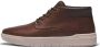 Timberland Hoge Top Gepolsterde Sneakers Brown Heren - Thumbnail 3