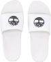 Timberland Sportieve Slide Heren Slippers Wit Zwart White Heren - Thumbnail 9