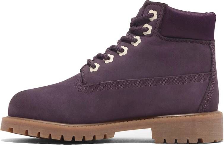 Timberland Stedelijke Waterdichte Veterschoenen Purple Dames