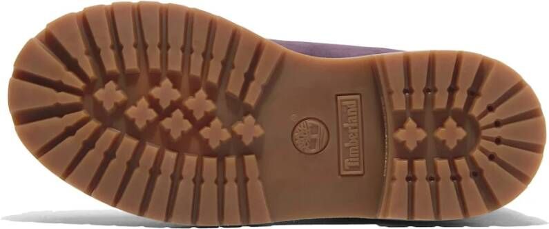 Timberland Stedelijke Waterdichte Veterschoenen Purple Dames