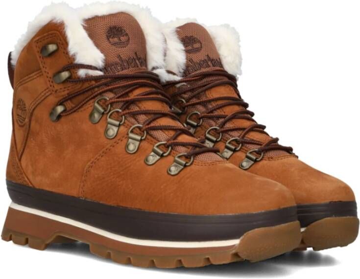 Timberland Stijlvolle Hiker Boots voor Vrouwen Brown Dames