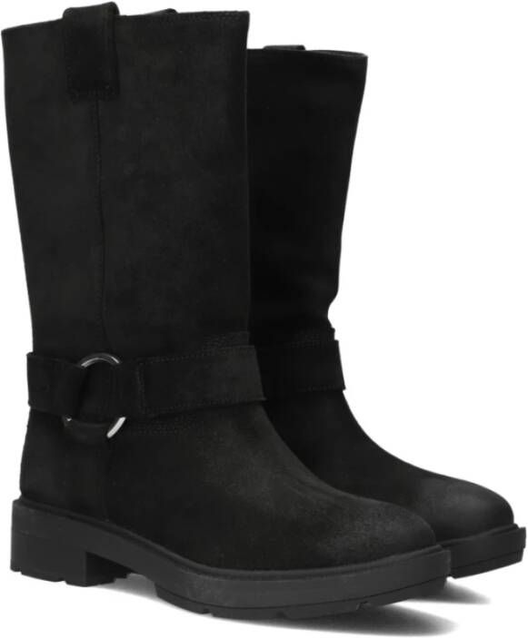 Timberland Stijlvolle hoge instaplaarzen Black Dames