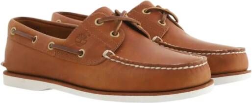 Timberland Stijlvolle Loafers voor Mannen Brown Heren