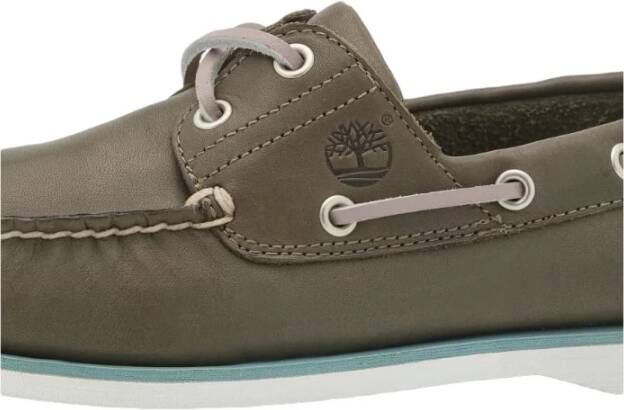 Timberland Stijlvolle Loafers voor Mannen Green Heren