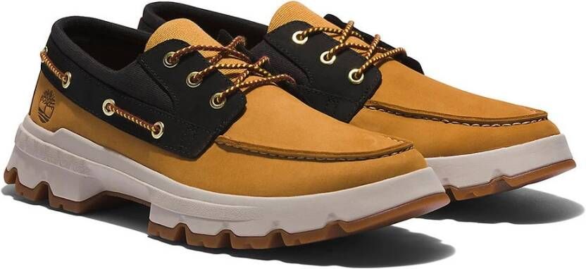 Timberland Stijlvolle Loafers voor Mannen Yellow Heren