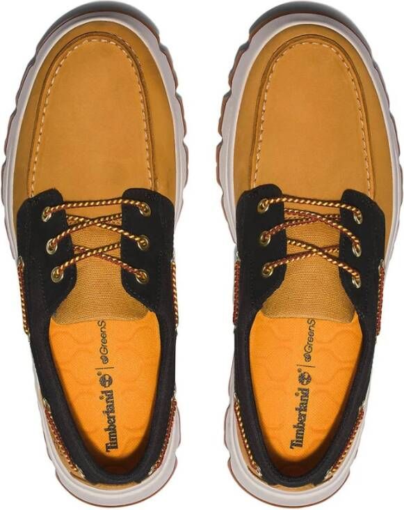 Timberland Stijlvolle Loafers voor Mannen Yellow Heren