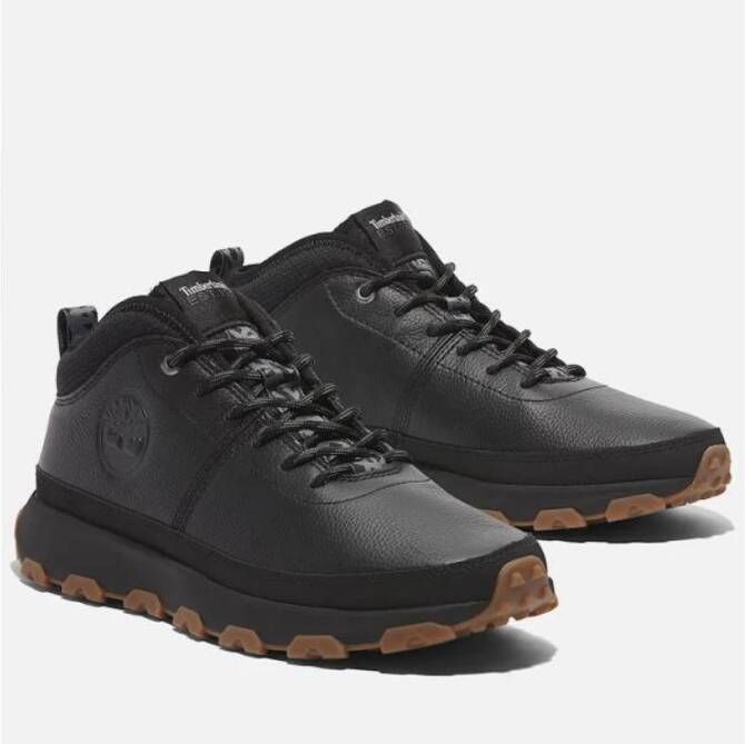 Timberland Stijlvolle Sneakers voor Mannen en Vrouwen Black Heren