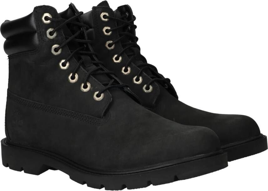 Timberland Stijlvolle Veterschoenen Black Heren