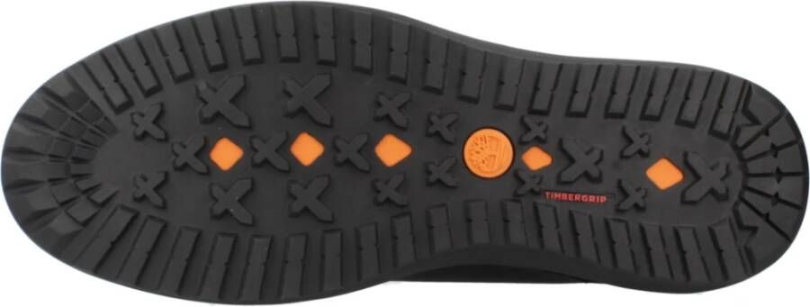 Timberland Stijlvolle Veterschoenen voor Heren Black Heren