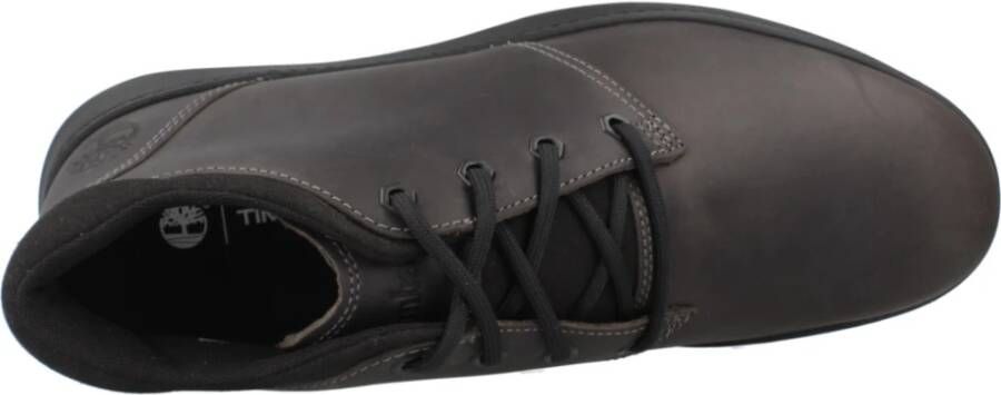 Timberland Stijlvolle Veterschoenen voor Heren Black Heren