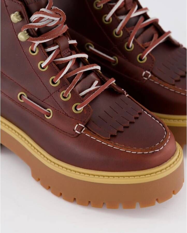 Timberland Street Mid Lace-Up Boot Brown Dames