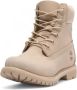 Timberland Suède Borstel Laarzen Herfst Winter Collectie Beige Dames - Thumbnail 7