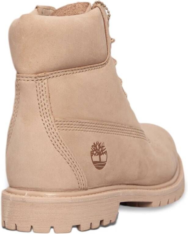 Timberland Suede Lace-Up Boots En71 White Dames