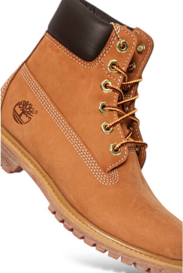 Timberland Suède Veterschoenen Beige Dames