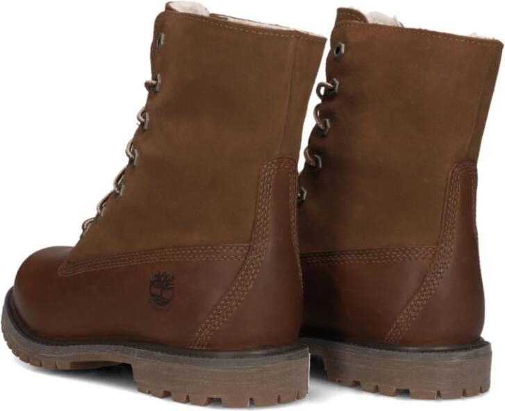 Timberland Teddy Fleece Veterschoenen Brown Dames