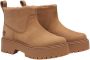 Timberland Kameel Nubuck Enkellaarzen met Trendy Twist Brown Dames - Thumbnail 8