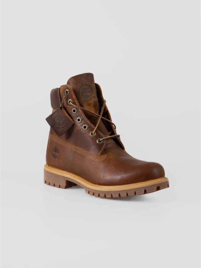 Timberland Waterdichte Leren Laarzen Brown Heren