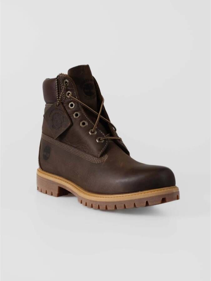 Timberland Waterdichte Leren Laarzen Brown Heren