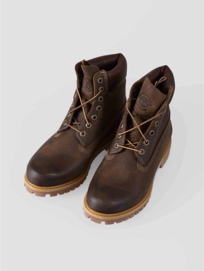 Timberland Waterdichte Leren Laarzen Brown Heren